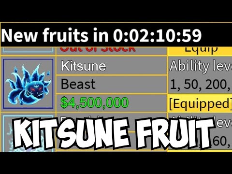 Kitsune Fruit Blox Fruits Release Date, When is the Kitsune Fruit Coming  Out? - News