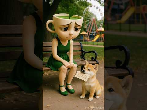 Poor cupchino can’t have a lovely puppy #story #funny #cute#brainrot #tungtungtungsahur#cartoon #fyp