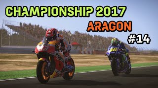 MotoGP AI Championship 2017 | #14 | AragonGP | Aragon
