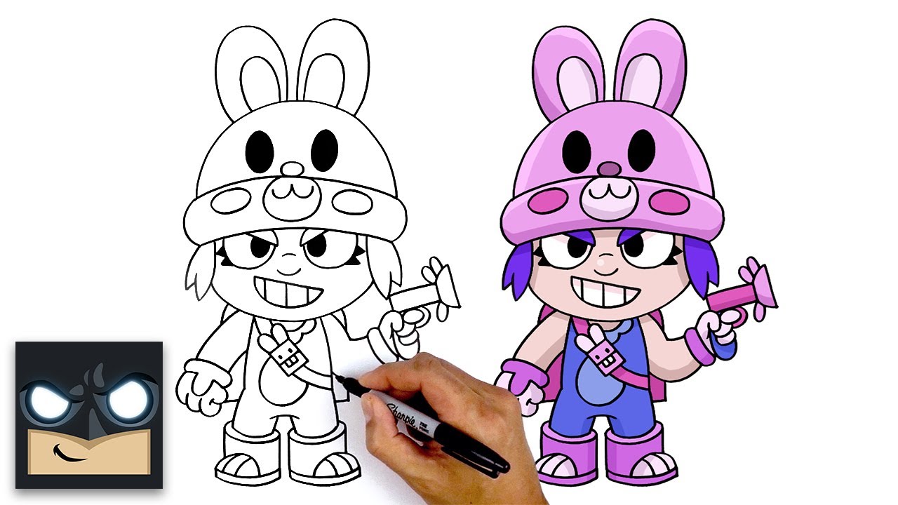 How To Draw Brawl Stars - Bunny Penny