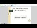 Forensic Evidence Analysis