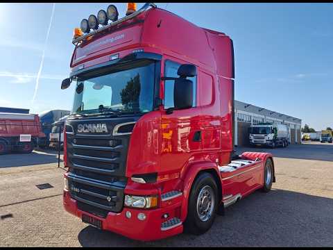 Scania R580 V8 4x2 TopLine Euro6 - Retarder - Skirts - VolLucht - StandAirco - SmartTacho V2 | Trekkers | Standaard trekker