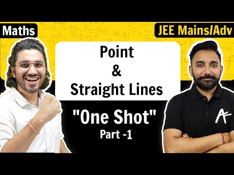 Point & Straight Lines | Part 1 | One Shot | JEE Mains/Advance