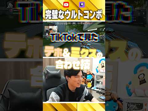 【神回】ミクスとテホの完璧なウルトコンボ【VALORANT】