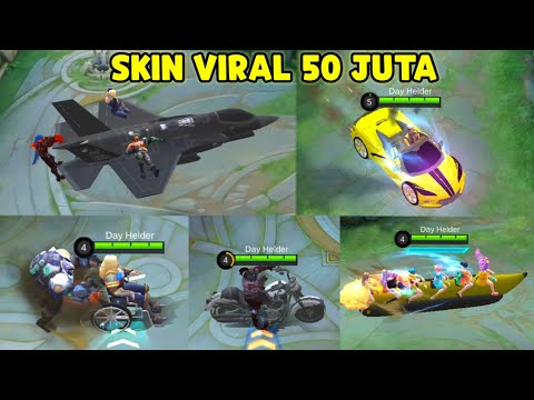 COBAIN SEMUA SKIN VIRAL ! KUALITAS 50 JUTA LIMITED EDITION ! LANGKA GAK ADA YANG PUNYA