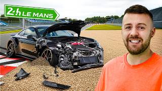 I BOUGHT A DESTROYED PORSCHE 911 TURBO CRASHED AT LE MANS