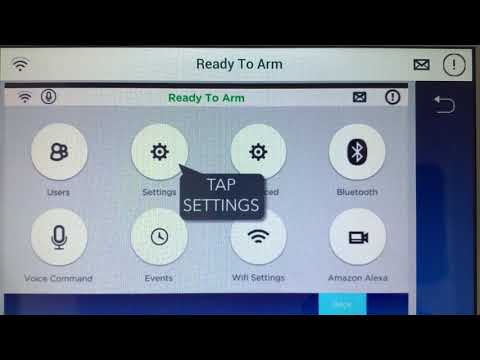 adt control panel turn off motion detector