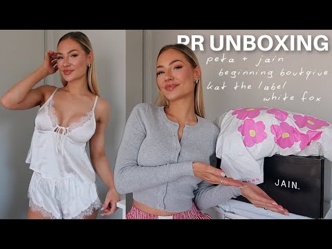 PR HAUL + TRY ON | clothing, handbags, lingerie, pyjamas!