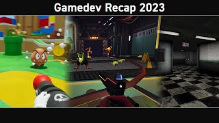 Gamedev Wrapped - Game Development Recap for 2023