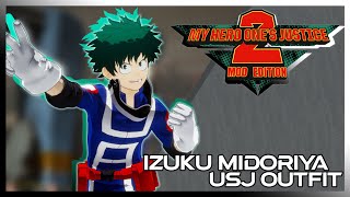 Izuku Midoriya USJ Outfit Season 1 | My Hero One's Justice 2 Mod