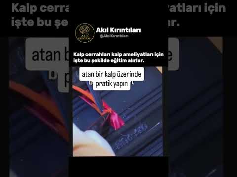 Kalp Cerrahları Gerçek Ameliyattan Önce Böyle Çalışıyor! 😳