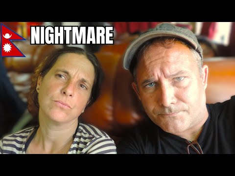We Took The OVERNIGHT BUS To KATHMANDU And It Was Terrible! 🇳🇵 विदेशीहरु नेपाल घुम्छन्