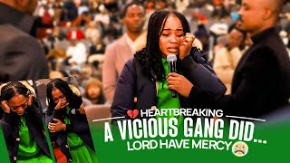 Heartbreaking: .. A VICIOUS GANG DID ..Lord have mercy 😭