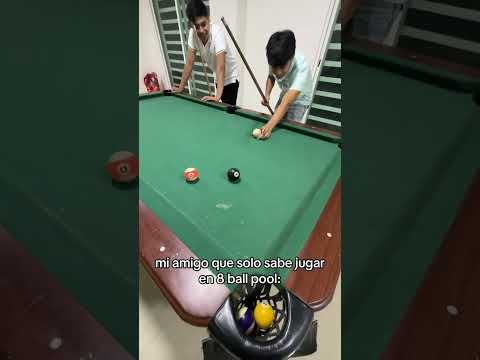 Mi amigo que solo sabe jugar en 8 ball pool 🎱 #shorts #comedy #humor