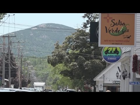 YouTube video thumbnail: Bar Harbor Businesses Navigate Challenge of Fewer Canadian Tourists