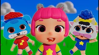 Sonidos de Animales con Bebé DB | D Billions Canciones Infantiles