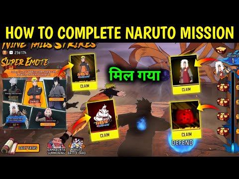 Naruto Event Mission Kaise Complete Kare | Nine Tails Strike Event Full Details| Free Fire New Event