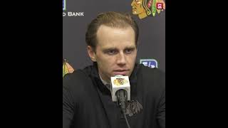 Patrick Kane's IMPRESSED by Connor Bedard #nhl #chicagoblackhawks