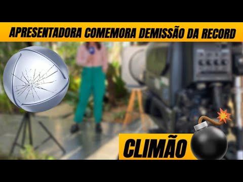 🚨 Apresentadora é ‘chutada’ da Record, mas comemora saída da emissora: “Sem trabalho”