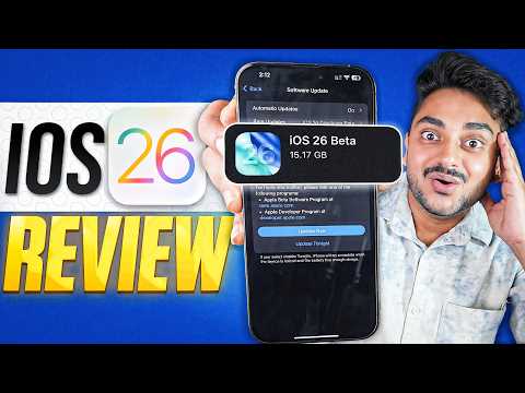 iOS 26 Review 🔥 New Features, Hidden Tricks, Camera, Battery, Bugs & Install or Not?