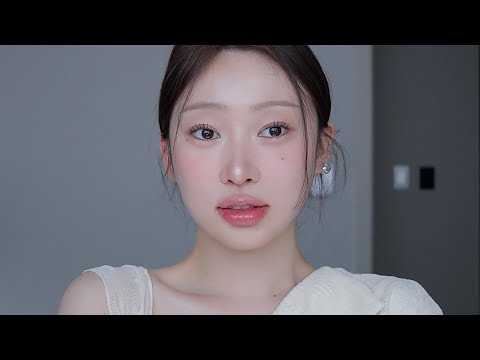퍼컬 진단 받고 해 본 뽀둥한 살구 복숭아 ... 🍑 봄 웜 메이크업