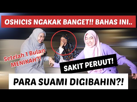 OSHICIS BLAK-BLAKAN SAMPAI SAKIT PERUT‼️ SETELAH RICIS SEBULAN MENIKAH⁉️ INI YANG TERJADI..
