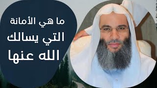 ما هي الأمانة التي يسالك الله عنها 😧🥹 / آيه لو تدبرتها لغيرت حياتك / فضيله الشيخ محمد حسان
