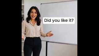 Did you like it?