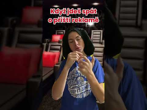 Když jdeš spát o další reklamě!!😂😂🤣🤣 #humor #funny #duet #fun #meme #comedy