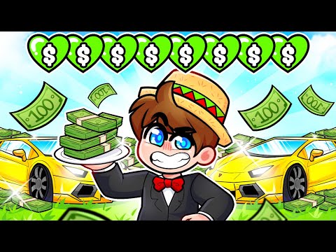 ¡Minecraft con CORAZONES de DINERO! 💚💰🤑 SILVIOGAMER MINECRAFT PERO