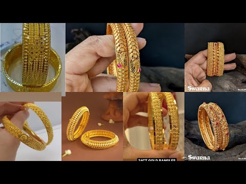 Latest gold bangle designs