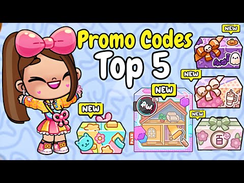 PROMOCODES GRÁTIS TOP 5 MELHORES PRESENTINHOS NO AVATAR WORLD