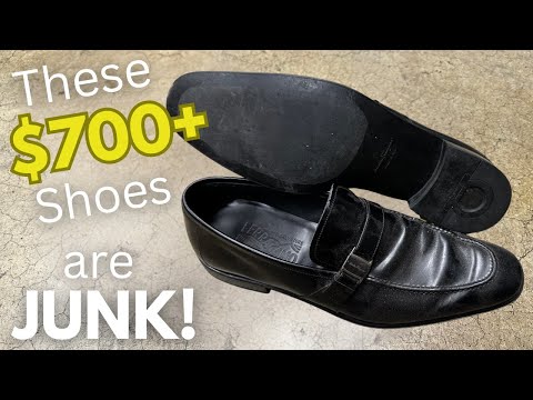THE SOLES PEEL OFF - $700 Ferragamo Loafer Resole