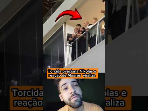 Olha a cara do Xandão ao ver Nikolas ser ovacionado 😂. #politica #direita #familia