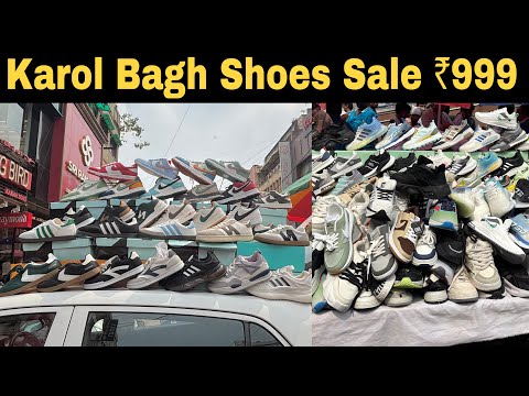 Karol Bagh Shoes Market | Cheapest branded shoes in Delhi | Wholesale Shoes Market Market in delhi
