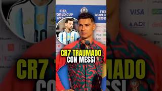 Cristiano Ronaldo está traumado con Messi ##futbo #messi #cristianoronaldo #summerofgoals