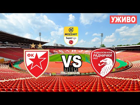 CRVENA ZVEZDA - RADNIČKI 1923 UŽIVO *Superliga Srbije 24/25* #commentary