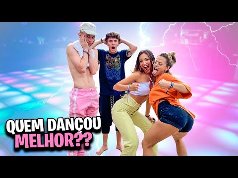 MENINOS X MENINAS! QUEM FEZ A MELHOR DANCINHA NA MANSÃO DE NATAL? Ft. Vanessa, Juliano e Peixinho