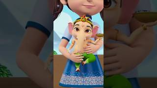 Ganpati Bappa Morya Song for Kids, गणपति बप्पा मोरया #ganeshchaturthi #ganpatibappamorya #shorts