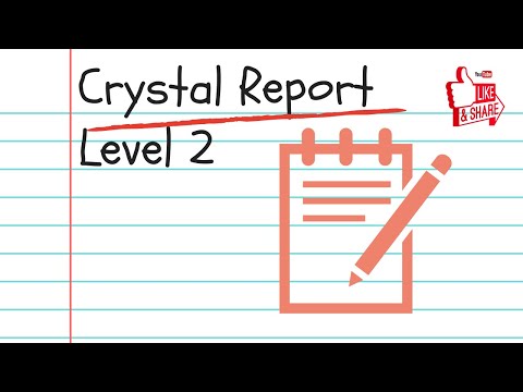 crystal reports 2013 tutorial