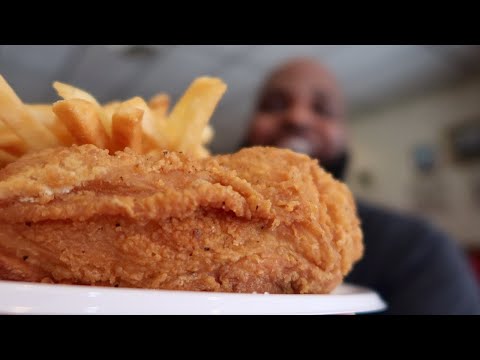 Eating At The BEST Reviewed Fried Chicken Restaurant In My State