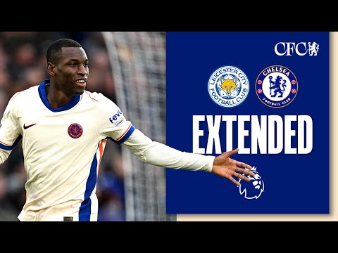 Leicester 1-2 Chelsea | HIGHLIGHTS - Extended | Premier League 24/25