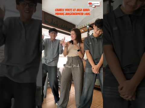 Pigil ang ngiti ni Camille sa sayaw ng mga anak niya #fyp #foryou #shorts #viral #camilleprats