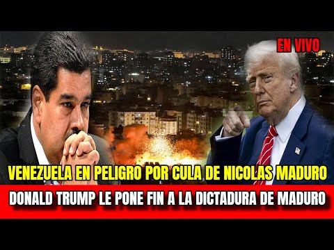 NICOLAS MADURO ORDENA DESPLIEGUE DE ARMAS EN LA FRONTERA - DONALD TRUMP LE DICE MARIONETA A MADURO
