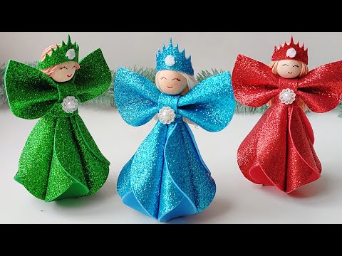 😇🎄 Beautiful Handmade Craft Idea 🎀 Easy Decorations Craft Idea with Foam EVA