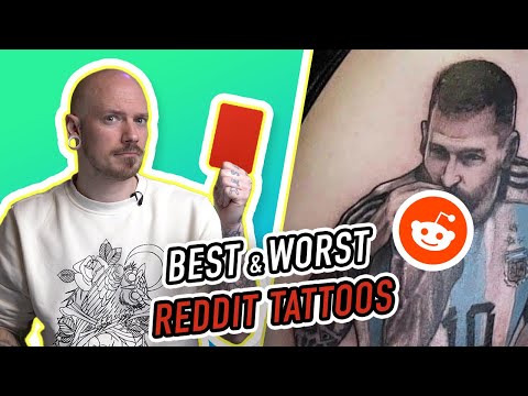 BEST & WORST REDDIT TATTOOS | Tattoo Critiques | Pony Lawson