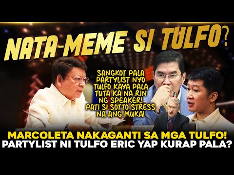"SANGKOT MGA TULFO!" ORLY GUTEZA UMAMIN NA KAY MARCOLETA! ERIC YAP ERWIN TULFO AT SOTTO NATA-MEME