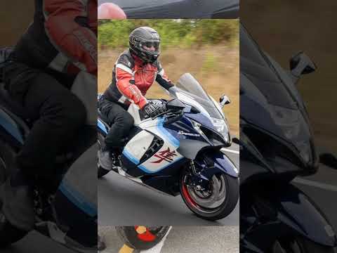 This "SUPER HAYABUSA" can easily beat😈 "NINJA H2" #shorts