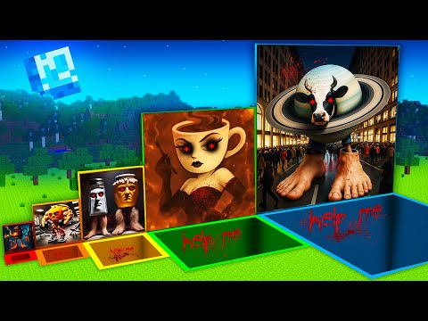 ICH FINDE VERFLUCHTE BRAINROT LÖCHER in Minecraft!