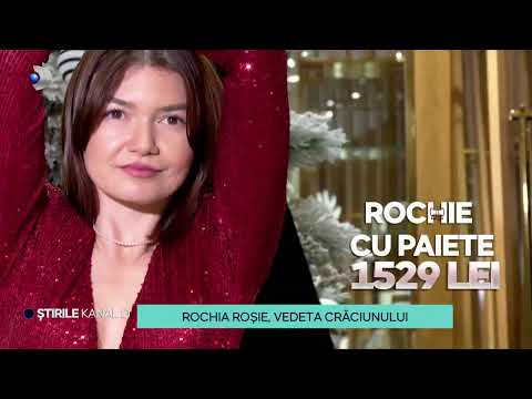 Tu dai moda - Rochia rosie, vedeta Craciunului!